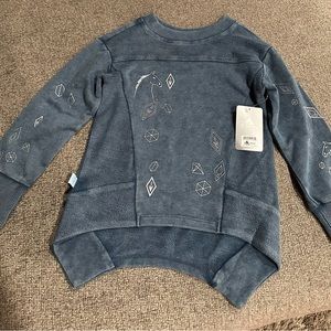 NWT Kids Youth Girls Frozen Water Nokk Spirit Sweater Sweatshirt Top Size 5/6
